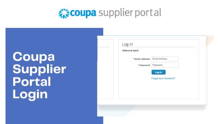 Coupa Supplier Portal Login