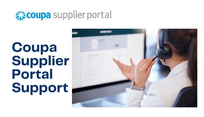 Coupa Supplier Portal Support