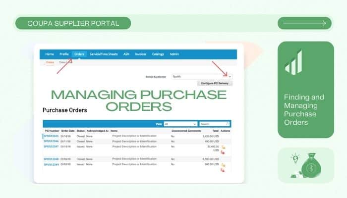 Finding and Managing Purchase Orders